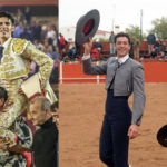 Talavante y Miguel A. Silva en sus actuaciones de Zaragoza y Villa Boim (Fotos:@TorosZaragoza/Joao Silva)