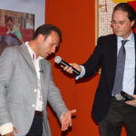 Antonio Ferrera contando su faena en Sevilla (FOTO: Toromedia)