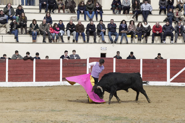 Luis Domínguez, uno de los alumnos mayores