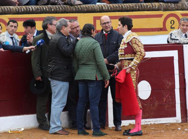 Brindis de Bolsico a la Escuela Taurina de Badajoz