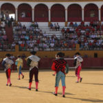 Paseíllo en la plaza de toros de Jerez de los Caballeros (FOTO:Gallardo)