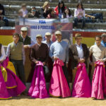 Los aficionados prácticos antes de actuar (FOTO:Antonio Álvarez)