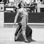 Desplante de Alejandro Talavante en la faena al último de la tarde (FOTO:Juan Pelegrín)