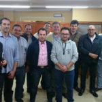 Parte de la nueva directiva de la Federación Taurina de Extremadura