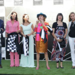 Perera junto al resto de personas distinguidas por el Hipódromo de La Zarzuela