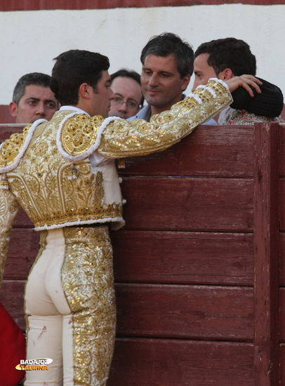 Brindis de Bolsico a De Miranda y Jorge Buendía