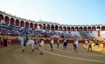 Emotivo minuto de silencio a la memoria del torero Víctor Barrio (FOTO:Marina Flores)
