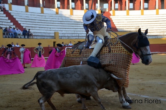 El picador pacense Álvaro Marrón