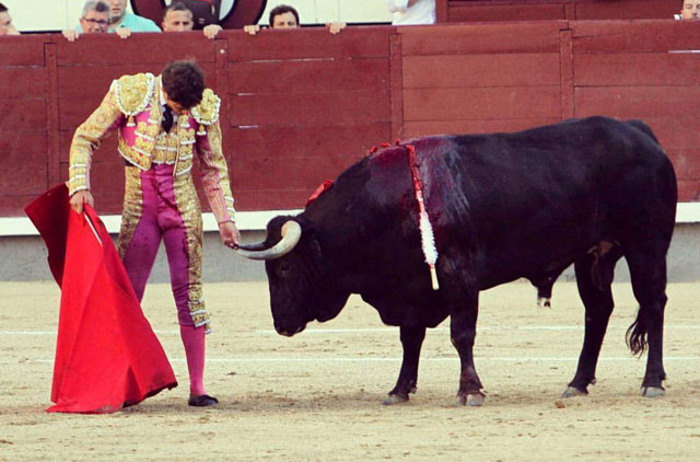 Tulio Salguero en Las Ventas. Foto:Joël Buravand