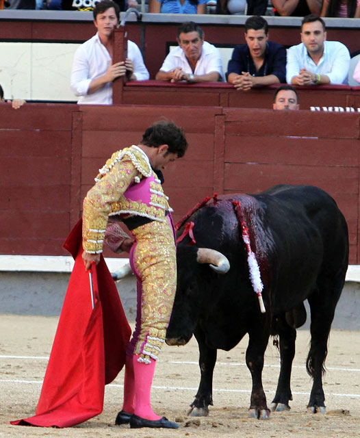 Tulio Salguero en Las Ventas. Foto:Joël Buravand