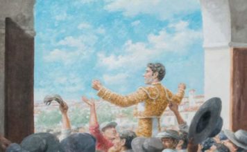 Salida a hombros, obra de J. Cuevas