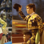 Alejandro Talavante saliendo a hombros (FOTO: Javier Arroyo) Antonio Medina y David Merino