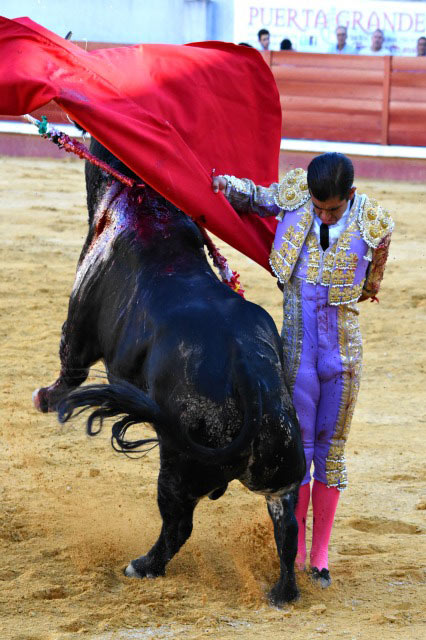 Joselito Adame sustituyó al lesionado Roca Rey y sorteó el mejor lote (FOTO:José Campos)