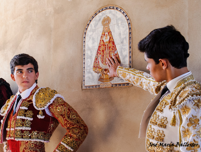 Terrón y Juanito piden protección a la Virgen del Soterraño