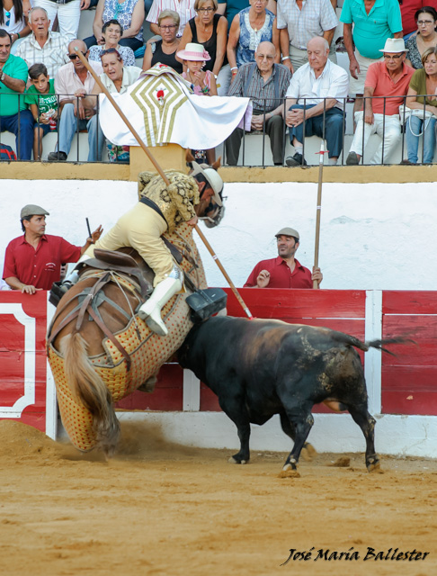 ...por su gran tercio de varas en el 5º