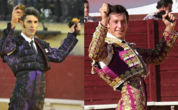 Talavante y Miguel Ángel Silva en imagénes de archivo