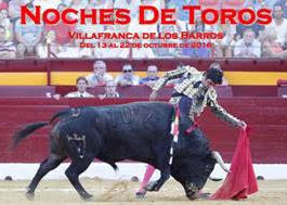 Cartel Noches de Toros de la ACT El Albero de Villafranca de los Barros