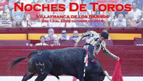 Cartel Noches de Toros de la ACT El Albero de Villafranca de los Barros