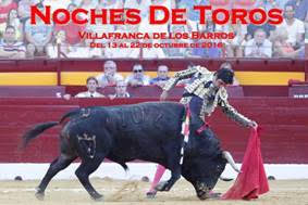 Cartel Noches de Toros de la ACT El Albero de Villafranca de los Barros