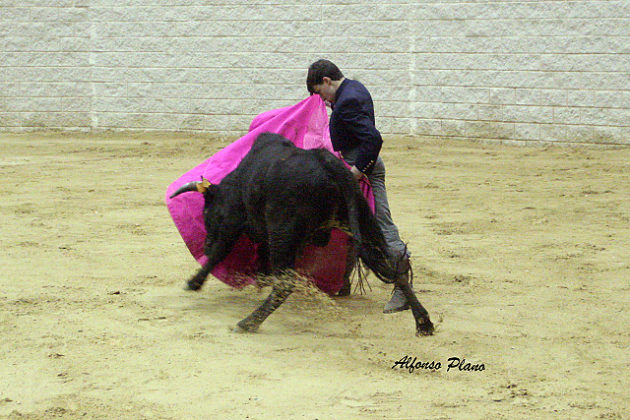 Alumno de la Escuela Taurina de Badajoz