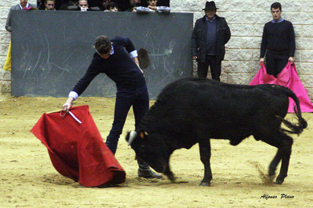 Alumno de la Escuela Taurina de Badajoz