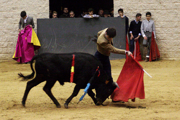 Alumno de la Escuela Taurina de Badajoz