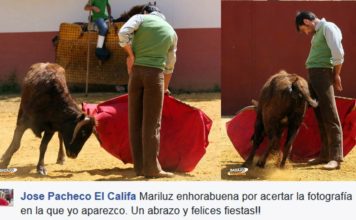 José Pacheco 'El Califa', primer torero misterioso del concurso de Badajoz Taurina