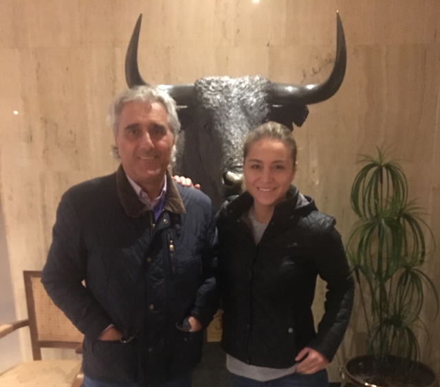 Curro Gil y la matadora colombiana Rocío Morelli unen sus carreras