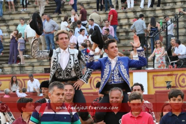 Salida a hombros de Pablo y Guillermo H. de Mendoza