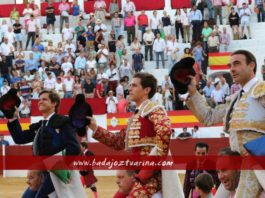 La terna a hombros