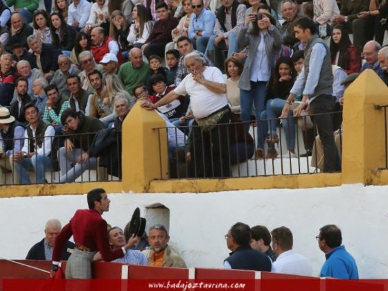 Emilio de Justo brindó a Manuel Perera