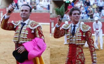 Ferrera y Ginés en Córdoba (FOTO: Arjona/FIT)