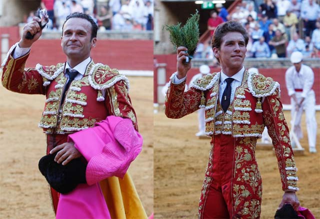 Ferrera y Ginés en Córdoba (FOTO: Arjona/FIT)